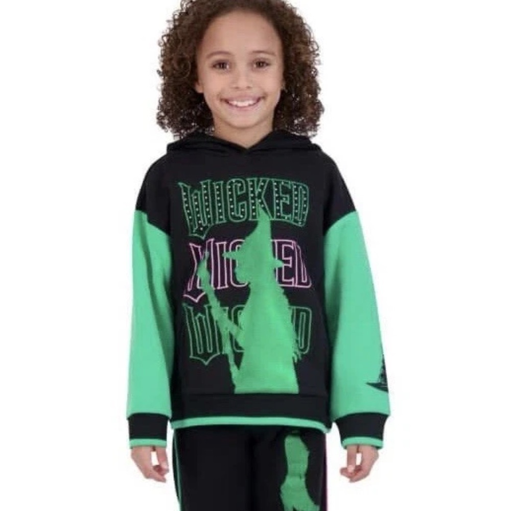 Wicked Character Girls 2-Piece Set Fleece Set Size‎ XS 4/5